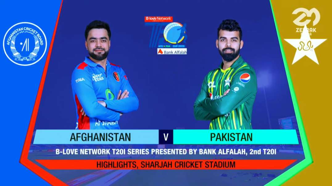 Pakistan vs Afghanistan 2nd T20I Match Full Match Highlights 26 March 2023