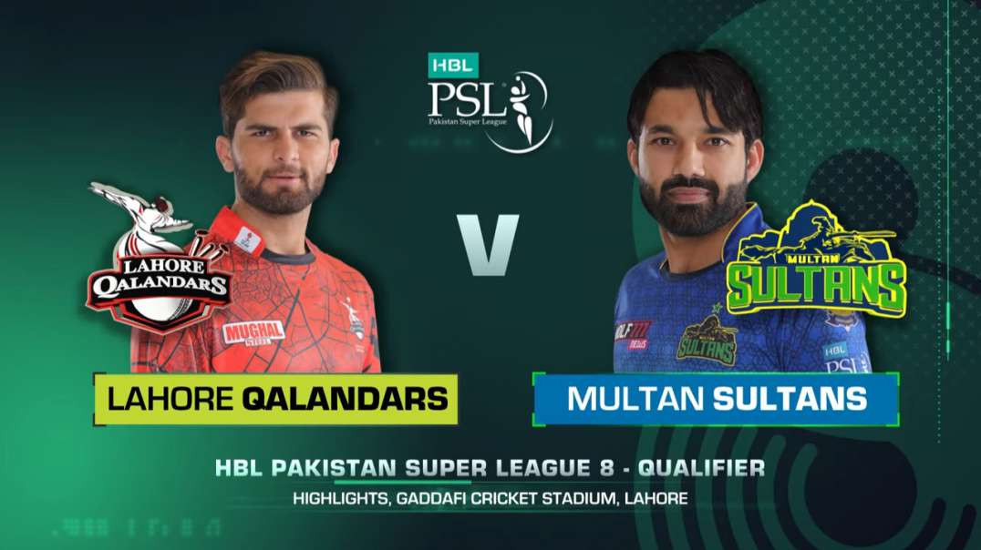31st Match Full Highlights Lahore Qalandars vs Multan Sultans HBL PSL 8