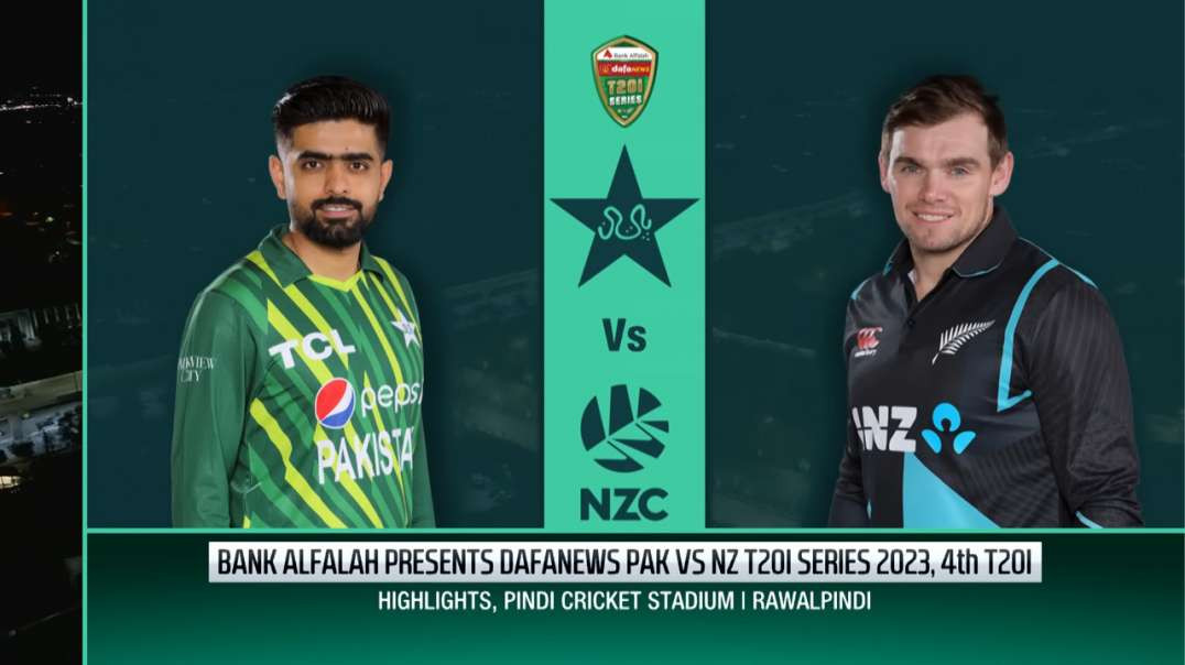 Full Match Highlights Pakistan vs New Zealand 4th T20I 2023