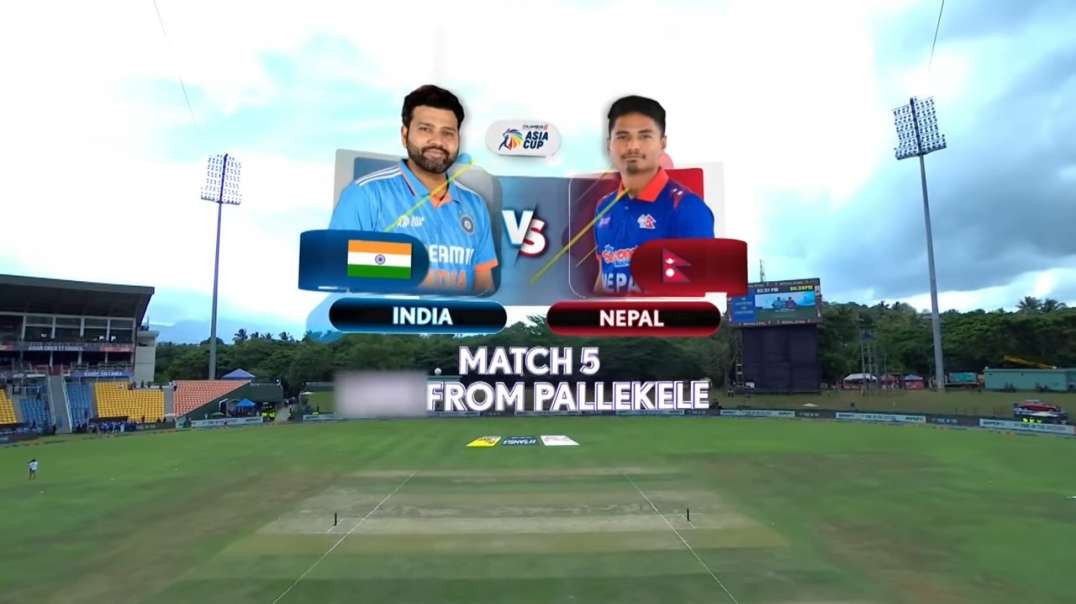 Super11 Asia Cup 2023 - Match 5th India vs Nepal Highlights