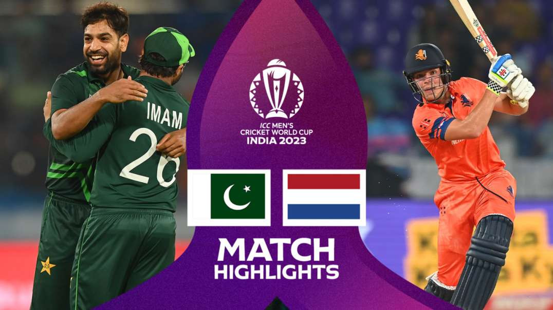 Pakistan vs Netherlands 2nd Match Highlights ICC Cricket World Cup 2023