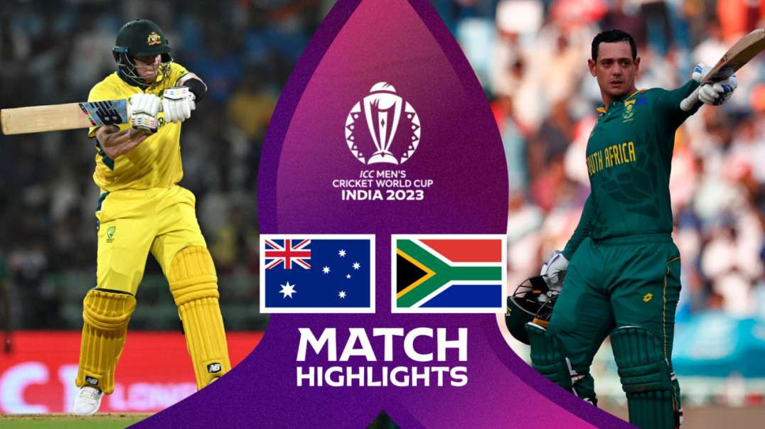 Australia vs South Africa 10th Match Highlights ICC Cricket World Cup 2023