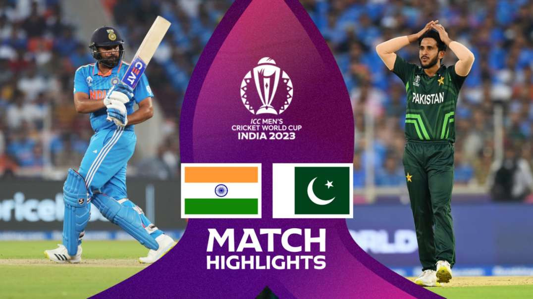 India vs Pakistan 12th Match Highlights ICC Cricket World Cup 2023