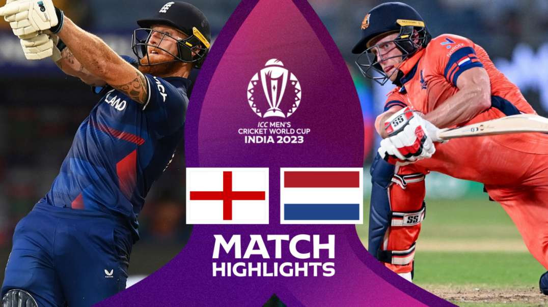 England vs Netherlands 40th Match Highlights ICC Cricket World Cup 2023