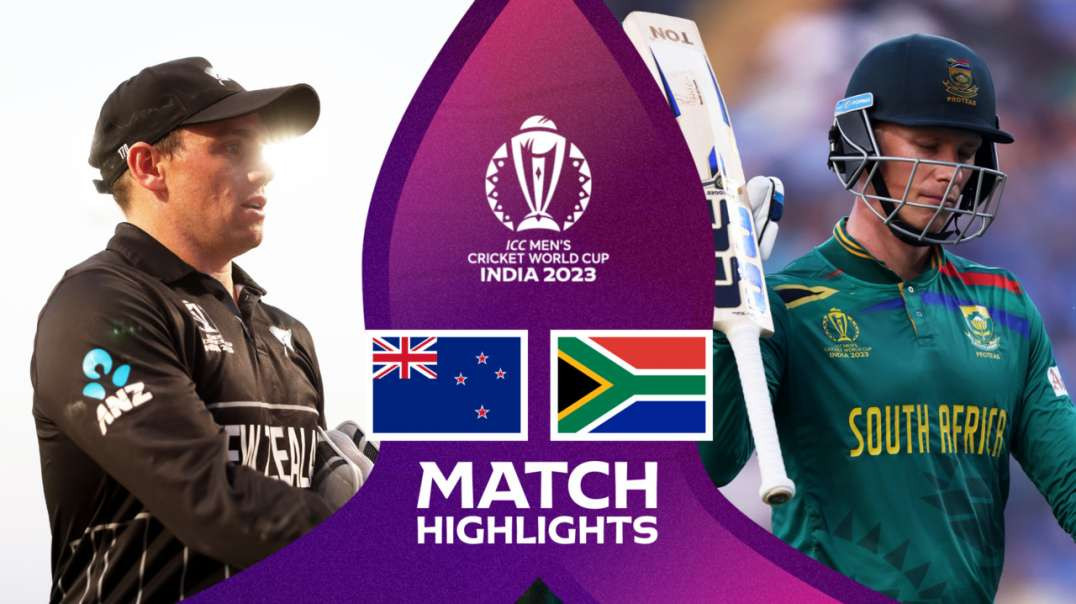 New Zealand vs South Africa 32nd Match Highlights ICC Cricket World Cup 2023