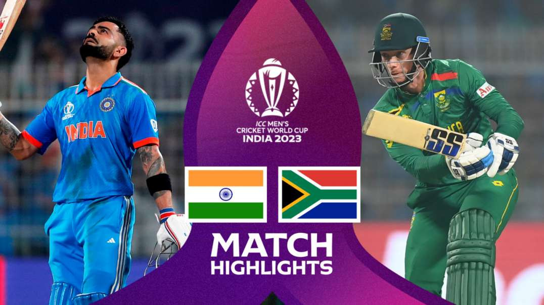 India vs South Africa 37th Match Highlights ICC Cricket World Cup 2023