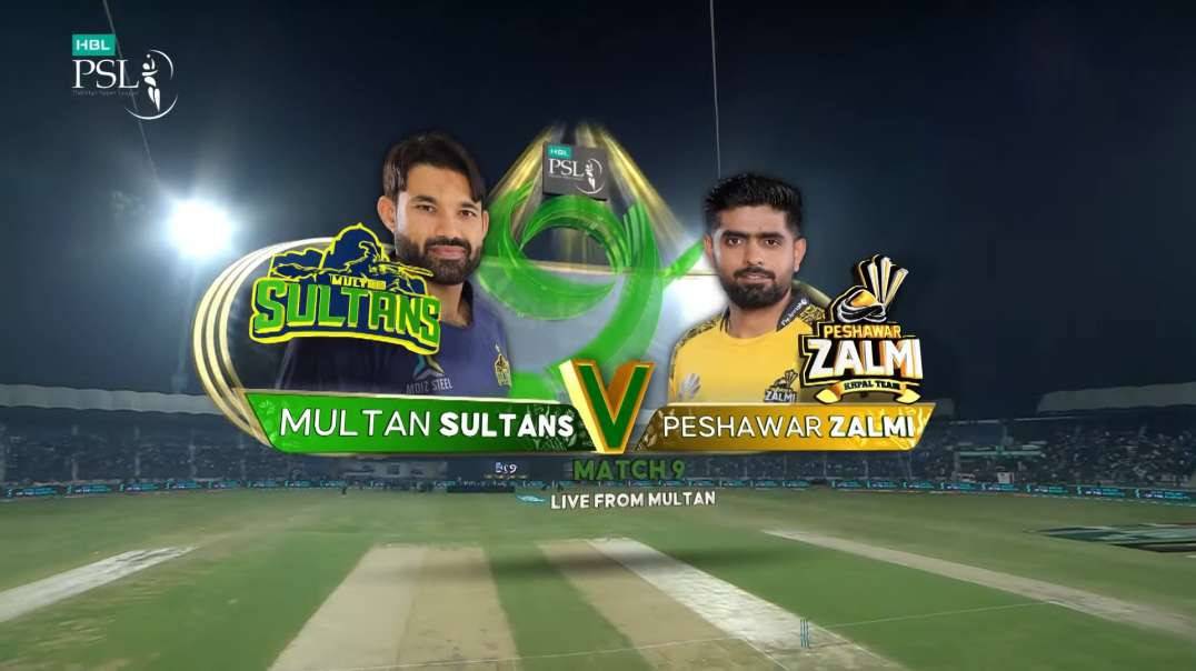 Multan Sultans vs Peshawar Zalmi Full Highlights Match 9
