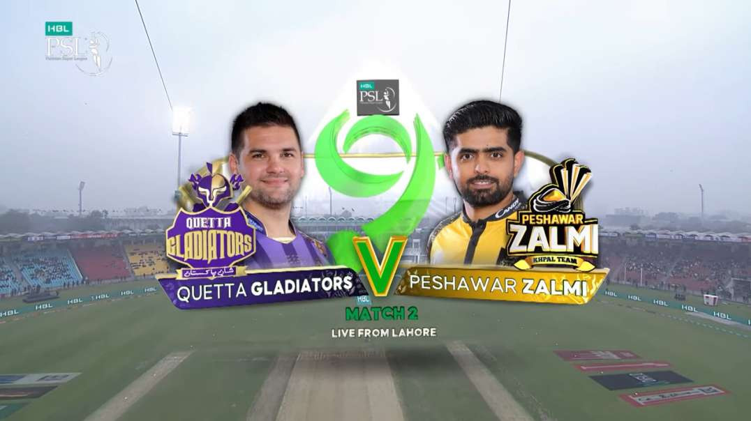 Quetta Gladiators vs Peshawar Zalmi Full Highlights Match 2
