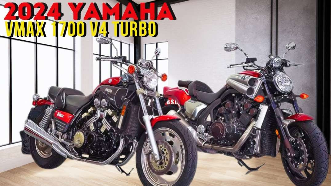 2024 Yamaha VMAX 1700 V4 Turbo The Giant of the Street is Resurrected